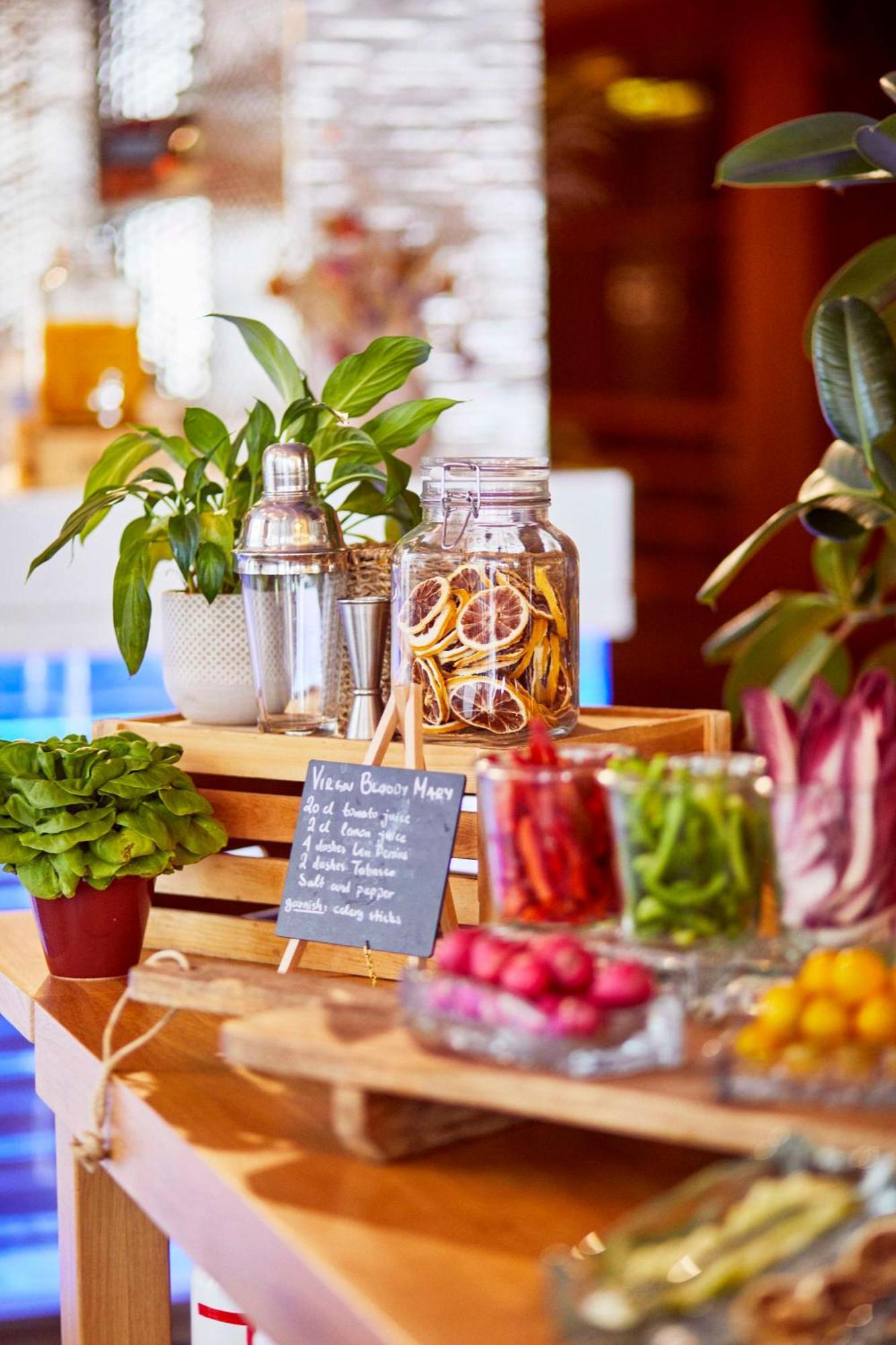 Hyatt Centric Gran Via Madrid Hotel Kültér fotó Juice bar